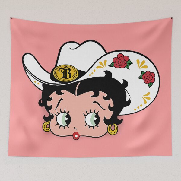 Item preview, Betty Boop in a cowboy hat designed and sold by YChangShop.