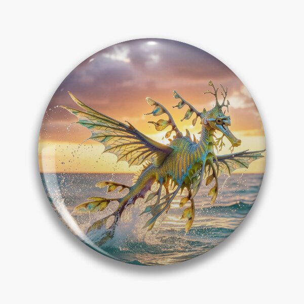 Item preview, Leafy Sea Dragon Breaks Free designed and sold by Tridentulus.