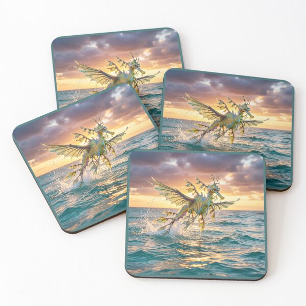 Item preview, Leafy Sea Dragon Breaks Free designed and sold by Tridentulus.