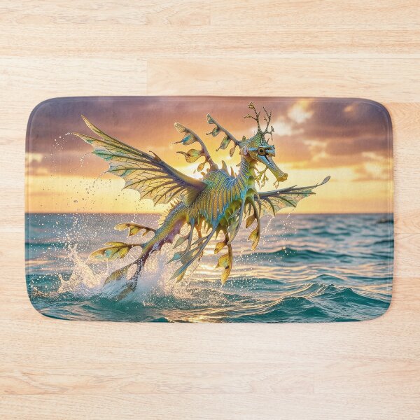 Item preview, Leafy Sea Dragon Breaks Free designed and sold by Tridentulus.