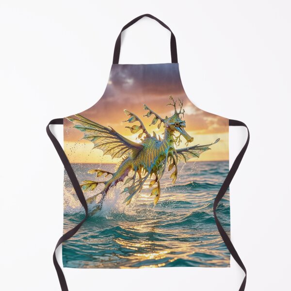 Item preview, Leafy Sea Dragon Breaks Free designed and sold by Tridentulus.