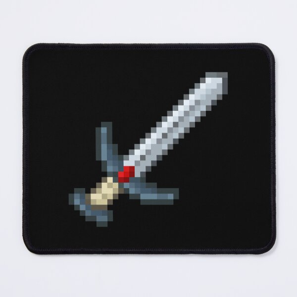 Item preview, Metal sword, pixel art illustration designed and sold by Judith RS.