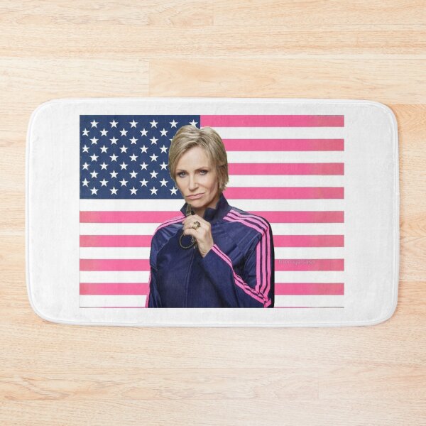 Item preview, Sue Sylvester with the American Flag designed and sold by peachkeen88.