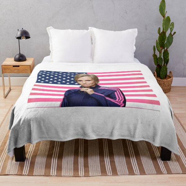 Item preview, Sue Sylvester with the American Flag designed and sold by peachkeen88.