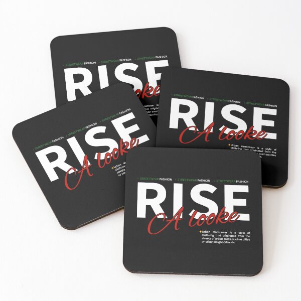 Item preview, Rise A Look – Diseño tipográfico de ropa urbana designed and sold by THE RILONA.