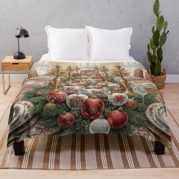 Item preview, Yuletide Grandeur Table – A Classic Christmas Dining Celebration designed and sold by Oonward2021.