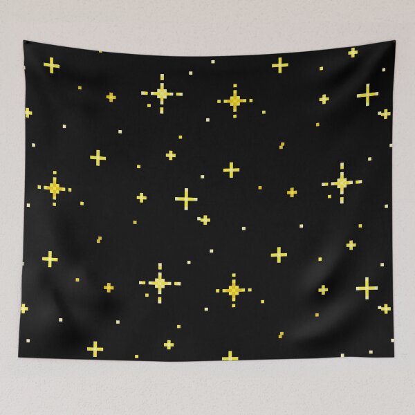 Item preview, Star shine, pixel art illustration designed and sold by Judith RS.