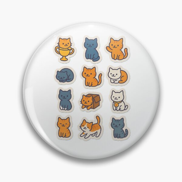 Item preview, Neko Atsume cat Sticker designed and sold by King Of Designs.