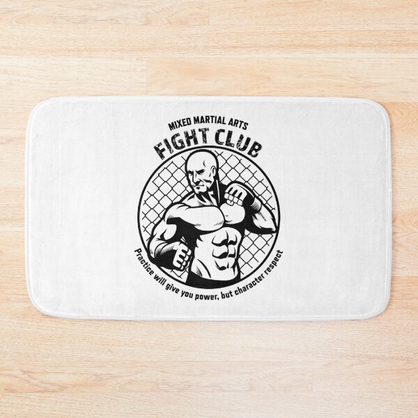 Item preview, MMA - Fight - Club (practice will give you power, but character respect) designed and sold by WackyWorldArt.
