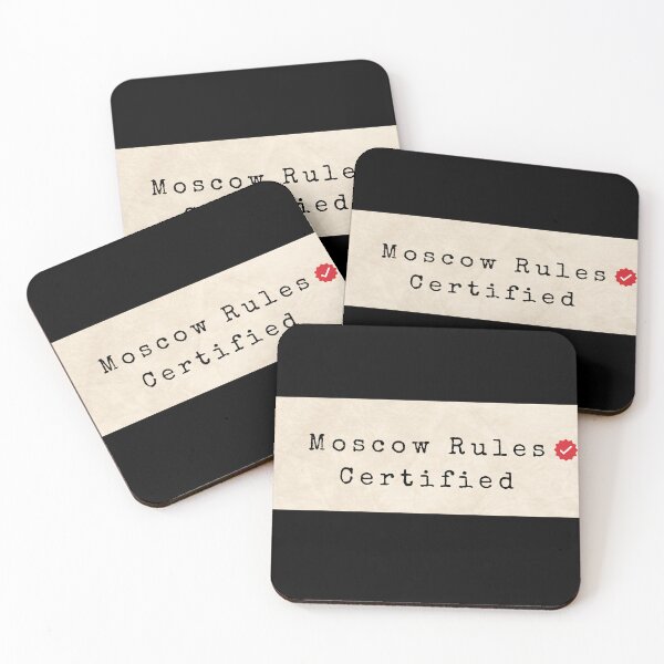 Item preview, Moscow Rules Certified Spy Badge - Slow Horses Fan Art designed and sold by goldenbrown09.