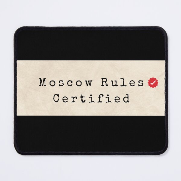 Item preview, Moscow Rules Certified Spy Badge - Slow Horses Fan Art designed and sold by goldenbrown09.