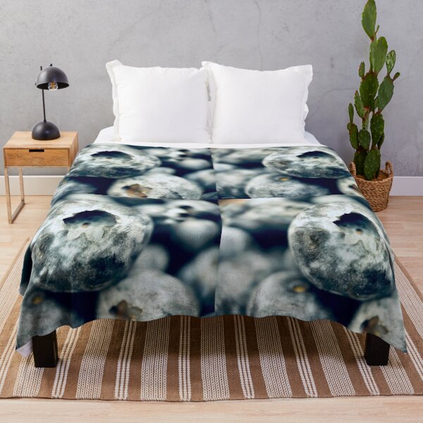 Item preview, Abstract Blueberries Macro designed and sold by Daria Lev Photo Art.