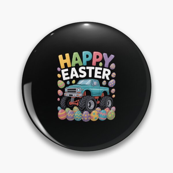 Item preview, Happy Easter Monster Truck Easter Eggs designed and sold by YaulTape.