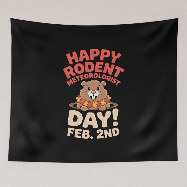 Item preview, Happy Rodent Meteorologist Day Groundhog Day designed and sold by YaulTape.
