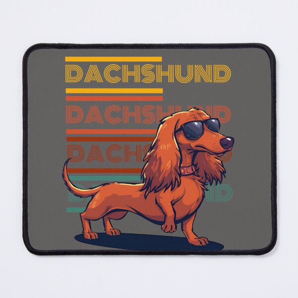 Item preview, Retro Dachshund T-shirt- designed and sold by DarlingsTees.