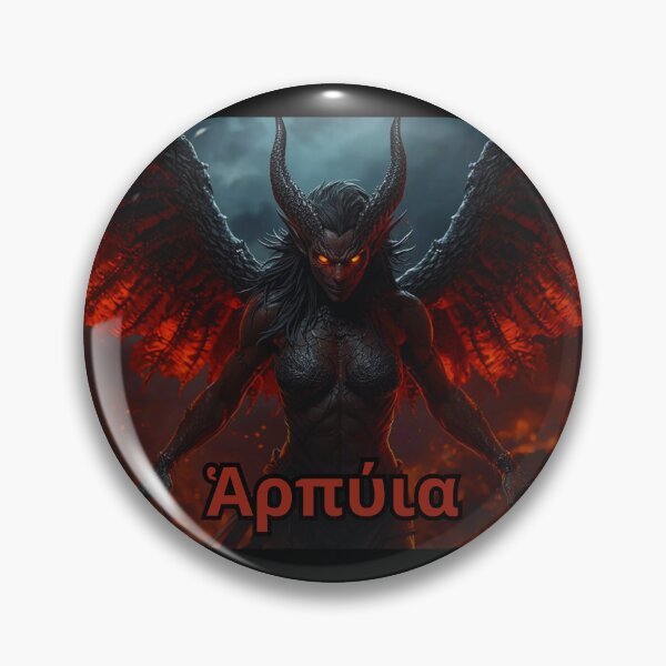 Item preview, “Harpia — Infernal Winged Demon” designed and sold by GreennieArt.