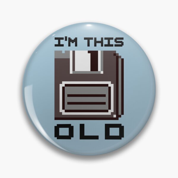 Item preview, I'm This Old Floppy Disk designed and sold by NosandEdgy.