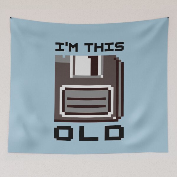 Item preview, I'm This Old Floppy Disk designed and sold by NosandEdgy.