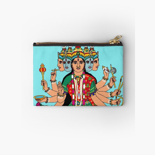 Item preview, Goddess Gayatri Artwork – Divine Mother of Four Vedas designed and sold by Harshit_Digital_Arts.