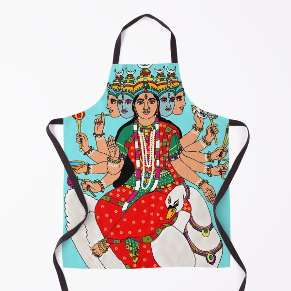 Item preview, Goddess Gayatri Artwork – Divine Mother of Four Vedas designed and sold by Harshit_Digital_Arts.