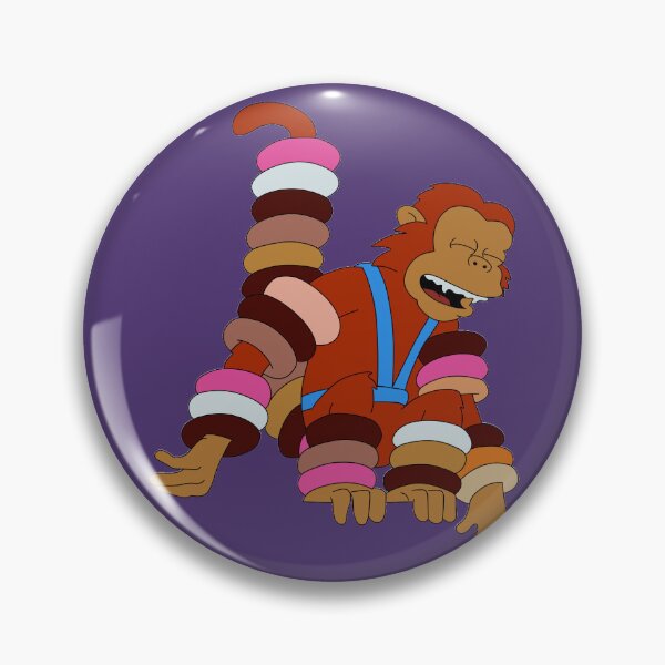 Item preview, Mojo the monkey designed and sold by ThoseSimpsonsMoments.