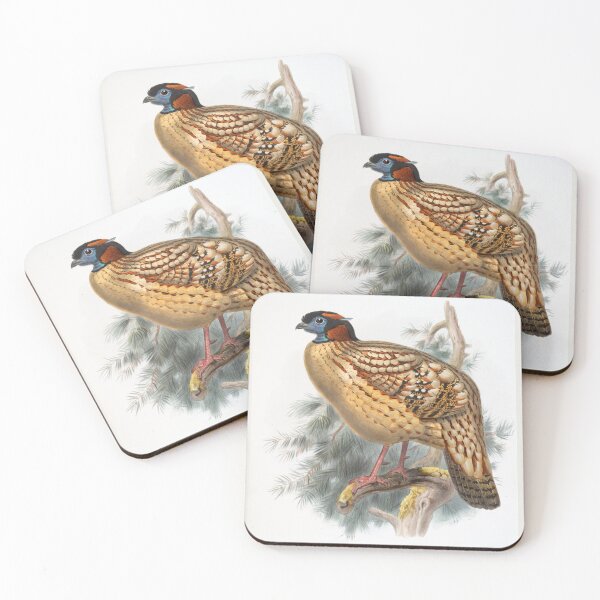 Item preview, Joseph Smit: Cabot's Tragopan Pheasant (Yellow-Bellied Pheasant) designed and sold by Tridentulus.
