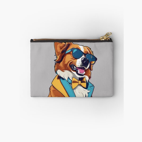 Item preview, Cool Dog in Sunglasses Illustration Stylish Gentleman Pet Art Design designed and sold by MavCorp.