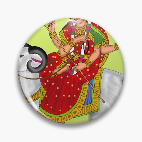 Artikelvorschau, Göttin Gelmata – Heilige hinduistische Muttergöttin (Kunstwerk) entworfen und verkauft von Harshit_Digital_Arts.