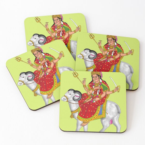 Item preview, Goddess Gelmata – Sacred Hindu Mother Goddess Artwork designed and sold by Harshit_Digital_Arts.