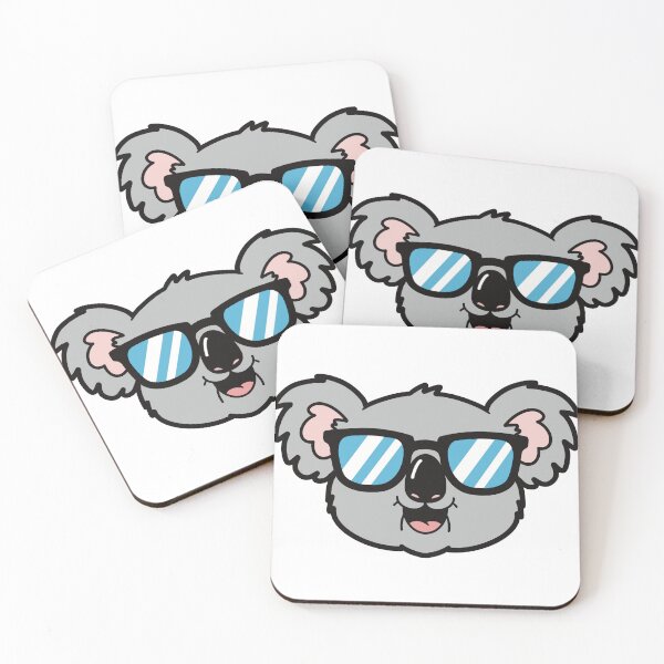 Item preview, Cool koala with Sunglasses – Funny koala Head Cartoon designed and sold by holywarter.