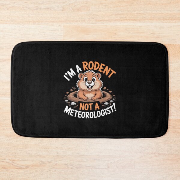 Item preview, Meteorologist Ground Hog Groundhog Day designed and sold by FlankinMew.