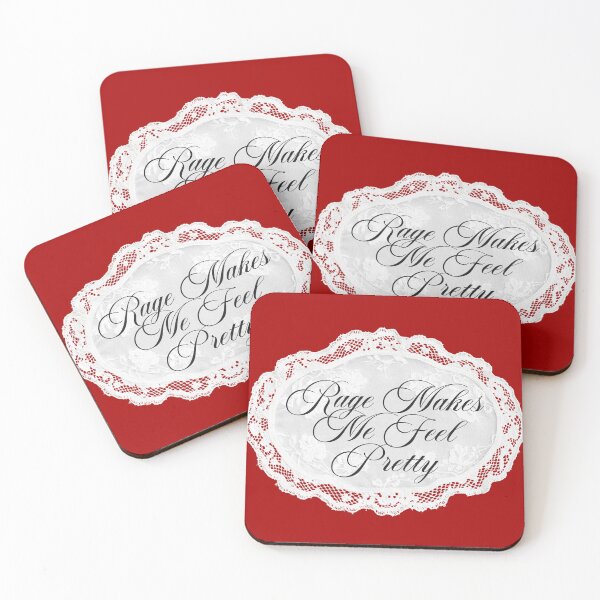 Item preview, Rage Makes Me Feel Pretty designed and sold by LoLife.