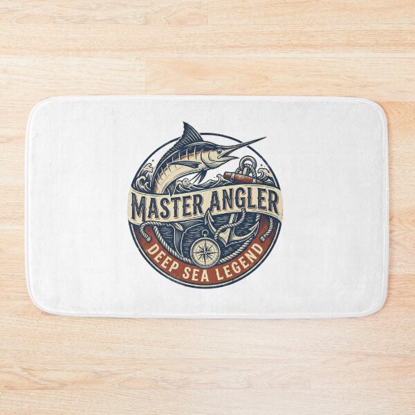 Item preview, Vintage Master Angler Marlin Fishing Badge Legend designed and sold by EverBranz-stor.