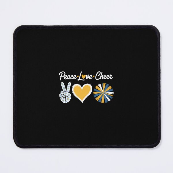 Item preview, Peace Love Cheerleading Cute designed and sold by FlankinMew.