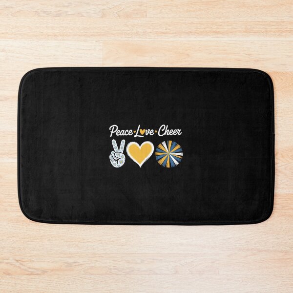 Item preview, Peace Love Cheerleading Cute designed and sold by FlankinMew.
