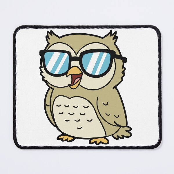 Item preview, Cool Owl with Sunglasses – Funny Owl Head Cartoon designed and sold by holywarter.