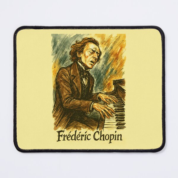 Item preview, Frederic Chopin Virtuoso at Piano designed and sold by Sarcastic designs.