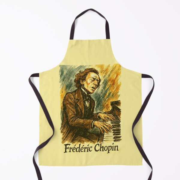 Item preview, Frederic Chopin Virtuoso at Piano designed and sold by Sarcastic designs.