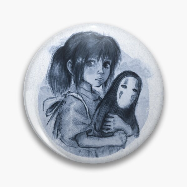 Item preview, CHIHIRO WITH NO FACE INDIGO TINT designed and sold by LIS AND MELIVERSO.