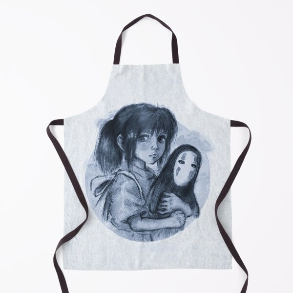 Item preview, CHIHIRO WITH NO FACE INDIGO TINT designed and sold by LIS AND MELIVERSO.