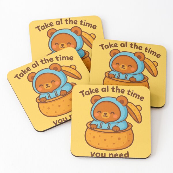 Item preview, Take All the Time You Need Bear designed and sold by KyarosCritters.