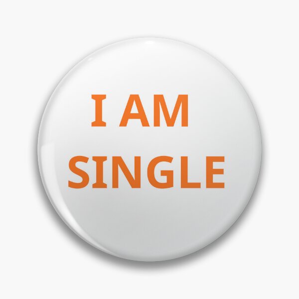 Item preview, T-SHIRT I AM SINGLE . designed and sold by Ziromayki ⭐⭐⭐⭐⭐.