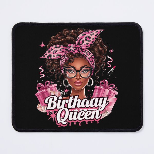 Item preview, Birthday Queen Afro Black Woman Melanin Queen designed and sold by SIGORDESIGN.