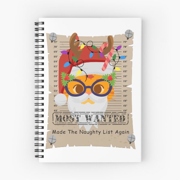 Item preview, Most Wanted Naughty Cat designed and sold by MerchEtch.
