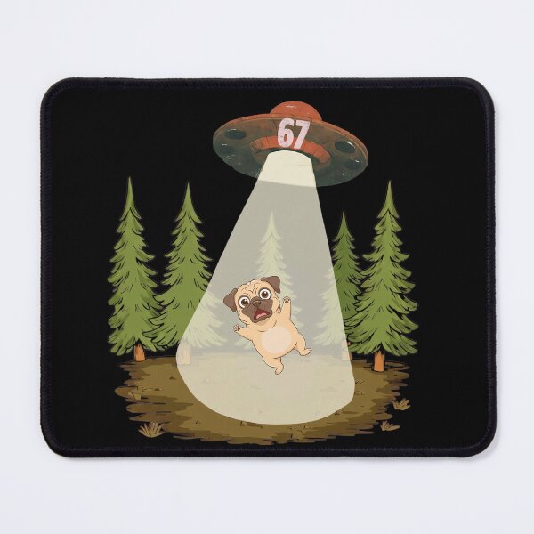 Item preview, Alien Abduction Pug T-Shirt designed and sold by LashondaGreen89.