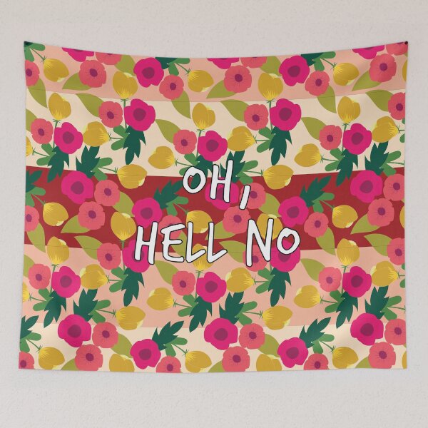 Item preview, Oh, Hello No Floral designed and sold by sszampetti.