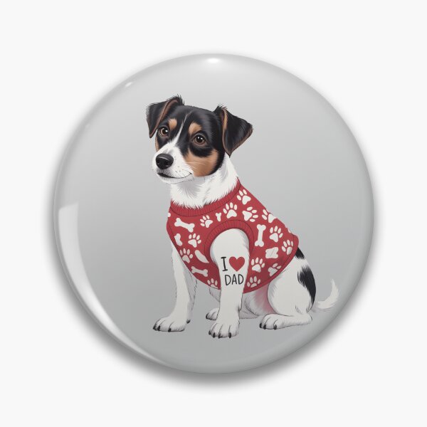Item preview, I Love Dad Dog Tattoo Warm Sweater – Pet Lover Father’s Day Gift designed and sold by SoftyDesigns.