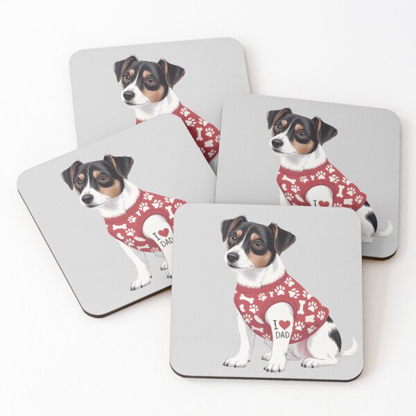 Item preview, I Love Dad Dog Tattoo Warm Sweater – Pet Lover Father’s Day Gift designed and sold by SoftyDesigns.
