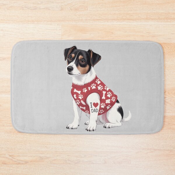 Item preview, I Love Dad Dog Tattoo Warm Sweater – Pet Lover Father’s Day Gift designed and sold by SoftyDesigns.