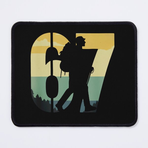 Item preview, Vintage 67 Hiker Retro Sunset Tee designed and sold by LashondaGreen89.